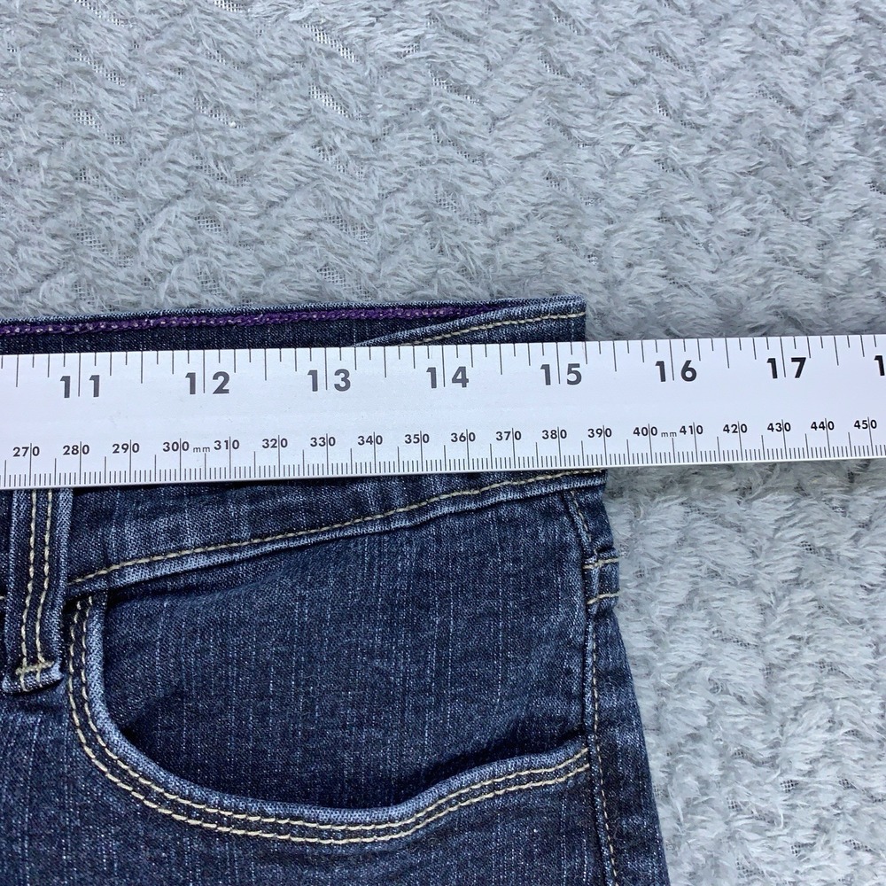 NYDJ Jeans Women's Size 10 Dark Blue Bootcut Lift Tuck USA Made Stretch 30x32 - Picture 6 of 16